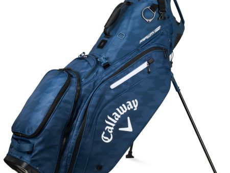 Callaway Fairway 14 Stand Bag - Navy Houndstooth Online Sale