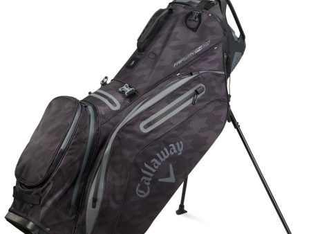 Callaway Fairway 14 HD Waterproof Stand Bag - Black Houndstooth Hot on Sale