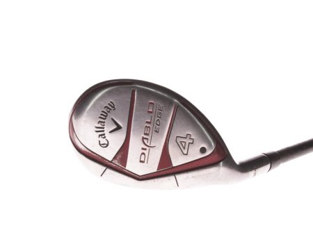 Callaway Diablo Edge Hybrid Graphite Men s Left 4 Hybrid 24 Degree Regular - Callaway R For Discount