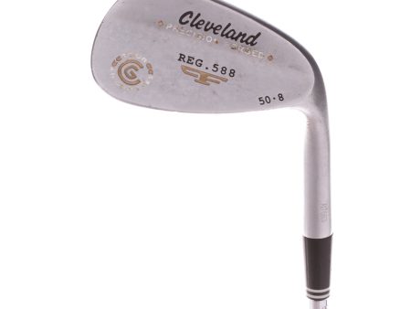 Cleveland Reg 588 Steel Men s Right Gap Wedge 50 Degree 8 Bounce Wedge - Cleveland Tour Concept Wedge Online Sale