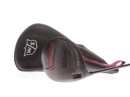 Wilson Dyna-Powered Graphite Men s Left Driver 10.5 Degree Regular - Hzrdus Smoke Red RDX 5.5 50 For Cheap