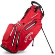 Callaway Fairway 14 HD Waterproof Stand Bag - Fire Red Online now