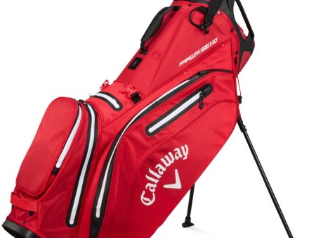 Callaway Fairway 14 HD Waterproof Stand Bag - Fire Red Online now