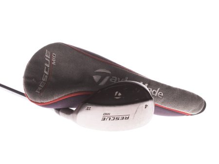 TaylorMade Rescue Mid Steel Men s Right Hybrid 4 22 Degree Regular - TaylorMade Light Metal 95g R Sale