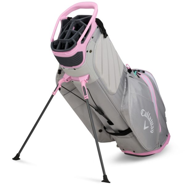 Callaway Fairway 14 HD Waterproof Stand Bag - Grey Pink Online now