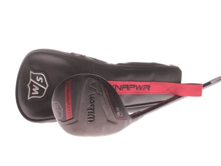 Wilson Staff Dynapwr Graphite Men s Left Fairway 5 Wood 18 Degree Regular - Hzrdus R Smoke 60g 5.5 For Sale