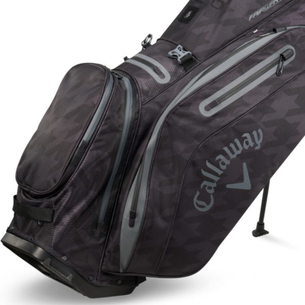 Callaway Fairway 14 HD Waterproof Stand Bag - Black Houndstooth Hot on Sale