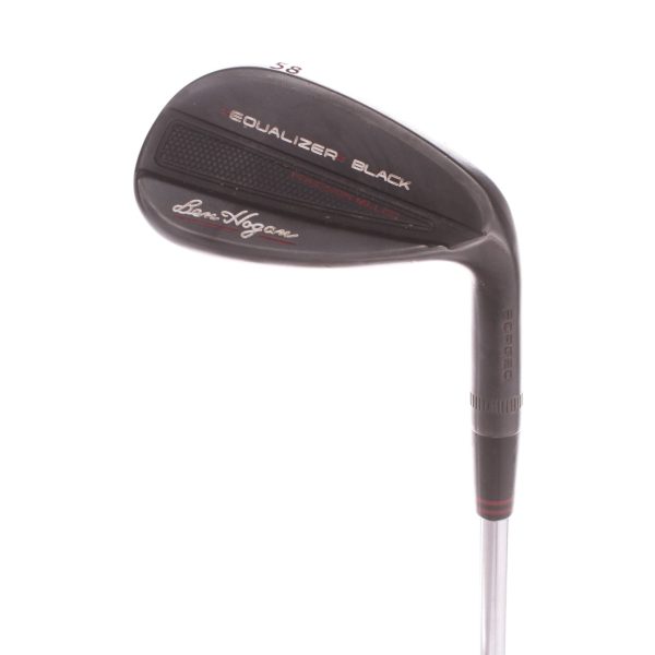 Ben Hogan Equalizer Black Steel Men s Right Lob Wedge 58 Degree Stiff - KBS Tour-V 110 S Online Sale