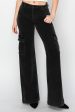 Risen Full Size High Rise Wide Leg Cargo Jeans Online