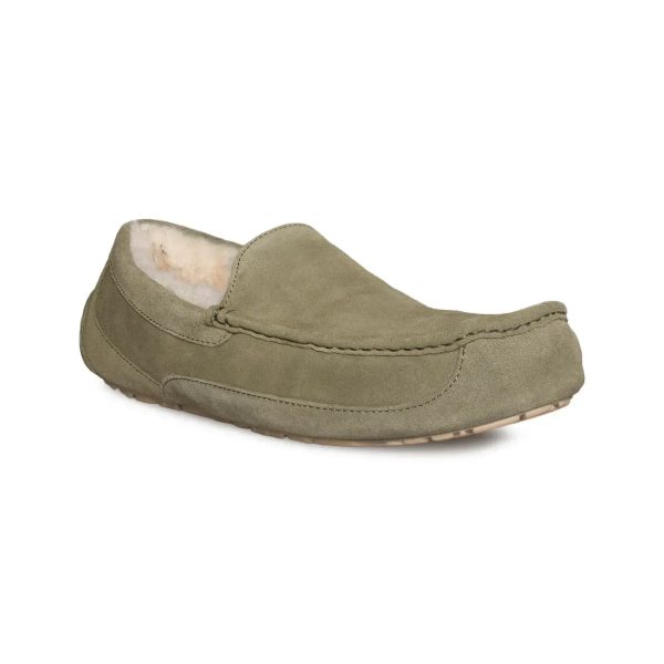 UGG Ascot Moss Green Slippers - Men s Online