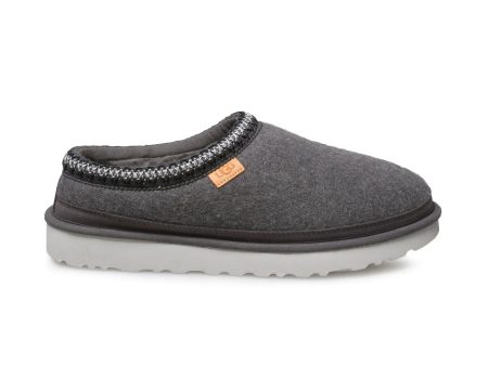 UGG Tasman Wool Grey Slippers - Men s Supply