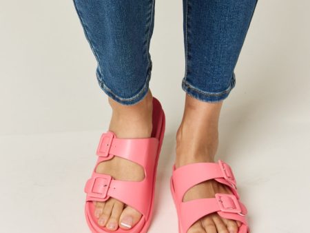 Legend Double Buckle Open Toe Sandals Online