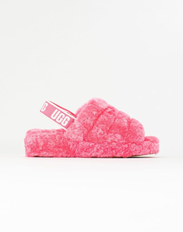 UGG FLUFF YEAH LOGO SLIDES For Cheap