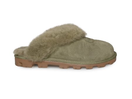 UGG Coquette Burnt Olive Slippers - Women s Discount