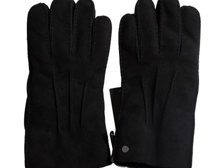 UGG Sheepskin Smart Black Gloves - Men s Supply