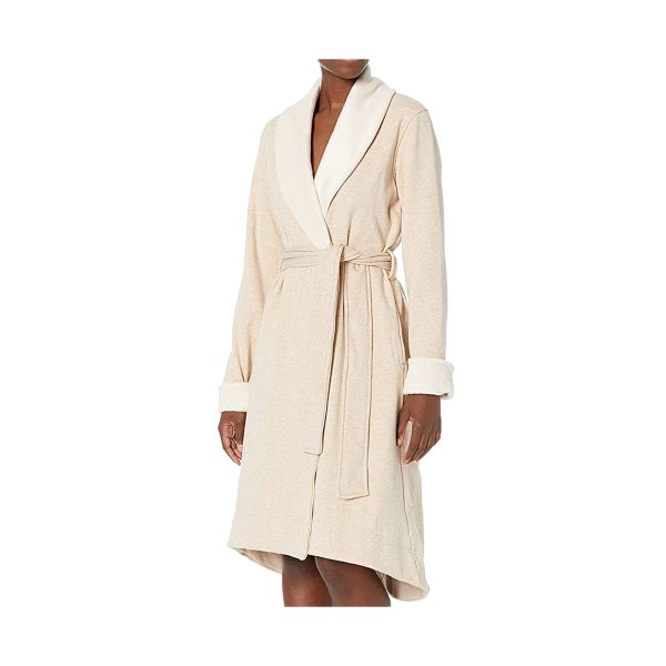 UGG Duffield II Oatmeal Heather Robe - Women s Online Hot Sale