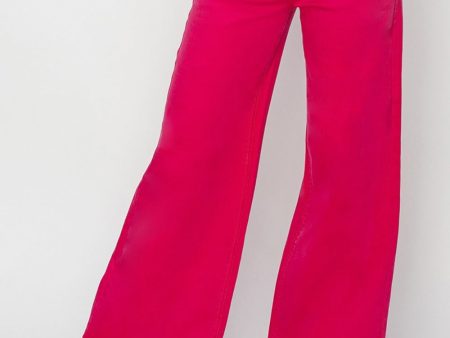 RISEN High Rise Wide Leg Jeans Fashion