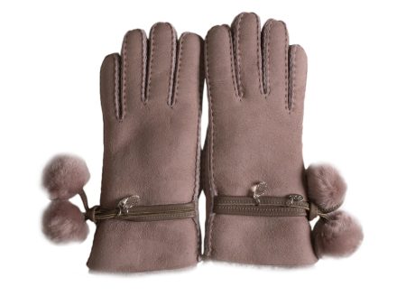 UGG Brita Sheepskin Dusk Gloves - Women s Fashion