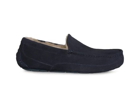 UGG Ascot True Navy Slippers - Men s Cheap