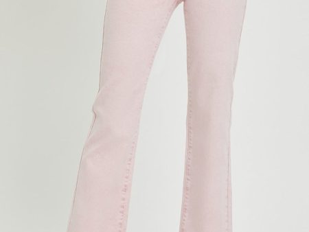 RISEN Full Size High Rise Tummy Control Straight Jeans Online Sale