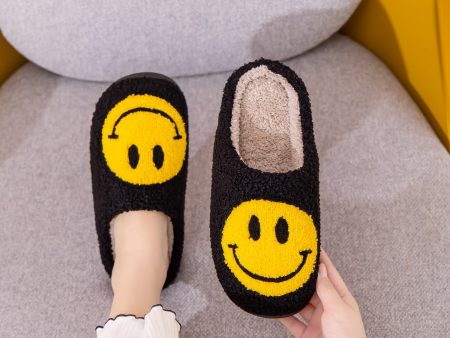 Melody Smiley Face Slippers on Sale