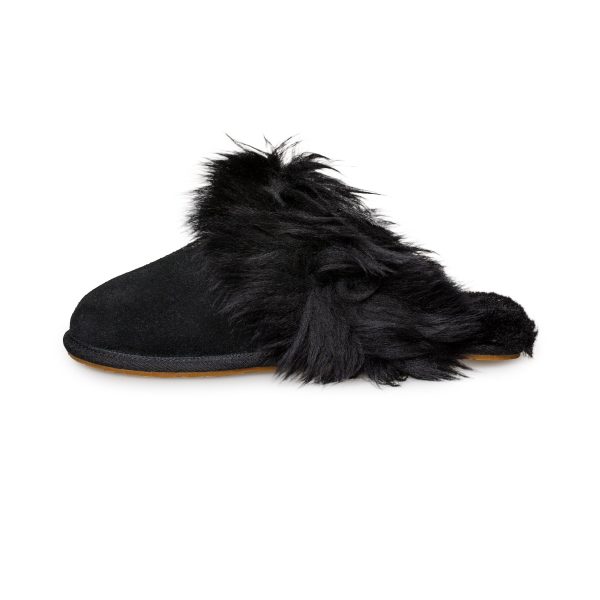 UGG Scuff Sis Black Slippers - Women s Online Sale