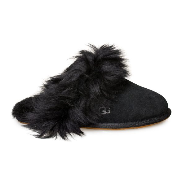 UGG Scuff Sis Black Slippers - Women s Online Sale