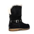 UGG Nessa Black Boots - Youth Cheap