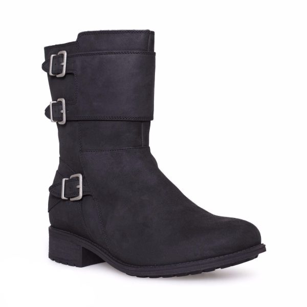 UGG Wilcox Black Boots For Cheap