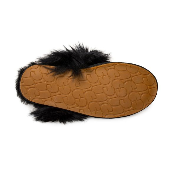 UGG Scuff Sis Black Slippers - Women s Online Sale