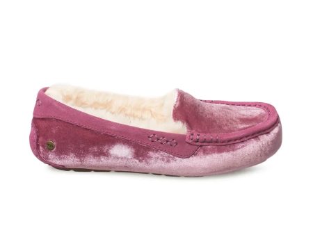 UGG Ansley Velvet Bougainvillea Slippers - Women s For Cheap