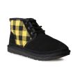 UGG Neumel Plaid Black   Yellow Boots - Youth Cheap