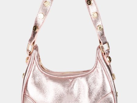 Fame Star Button Trim Hobo Handbag Supply