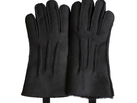 UGG Sheepskin 3 Point Glove Black - Men s Hot on Sale