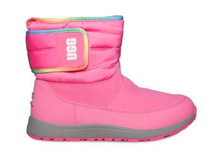 UGG Toty Weather Pink Rose Rainbow Boots - Women s Fashion