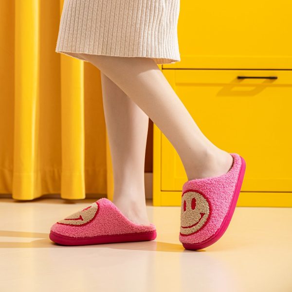 Melody Smiley Face Slippers Online now