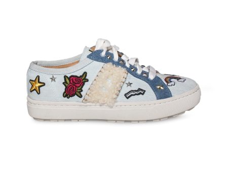 UGG Patch It Bleach Denim Sneakers - Women s Online Sale