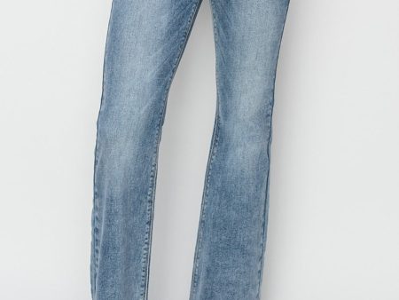 RISEN Full Size Mid Rise Bootcut Jeans Hot on Sale