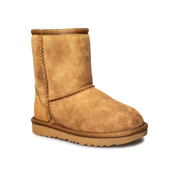 UGG Classic Short ii Chestnut Boots - Youth Toddler s Supply