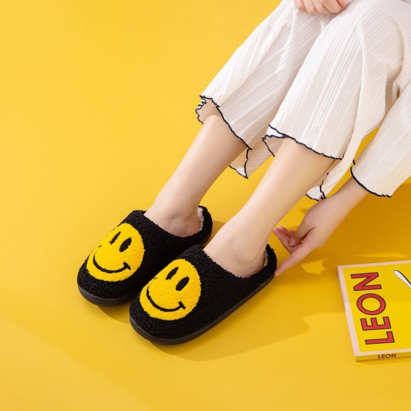 Melody Smiley Face Slippers on Sale