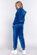 ACTIVE BASIC Faux Fur Zip Up Long Sleeve Hoodie and Joggers Set Online