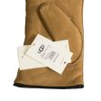 UGG Sheepskin Glove With Leather Trim Chestnut - Men s For Cheap