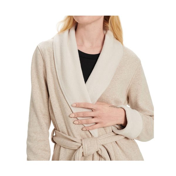 UGG Duffield II Oatmeal Heather Robe - Women s Online Hot Sale