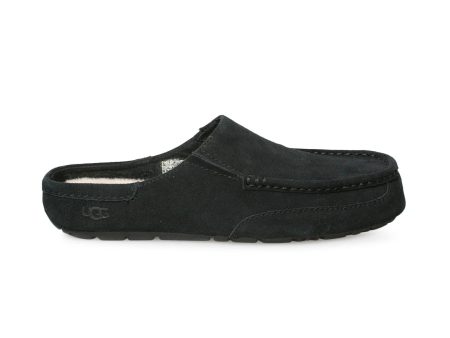 UGG Alamar Black Slippers - Men s Online Hot Sale