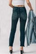 Mid-Rise Waist Skinny Jeans with Pockets Hot on Sale