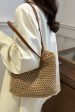 Openwork Woven Tote Bag For Sale