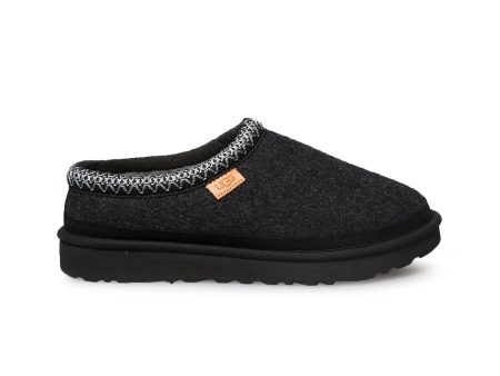 UGG Tasman Wool Black TNL Slippers - Men s on Sale