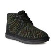 UGG Neumel II Graphic Stitch Black Boots - Youth Cheap