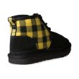 UGG Neumel Plaid Black   Yellow Boots - Youth Cheap