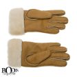 UGG Sheepskin Classic Turn Cuff Chestnut Gloves - Women s Fashion